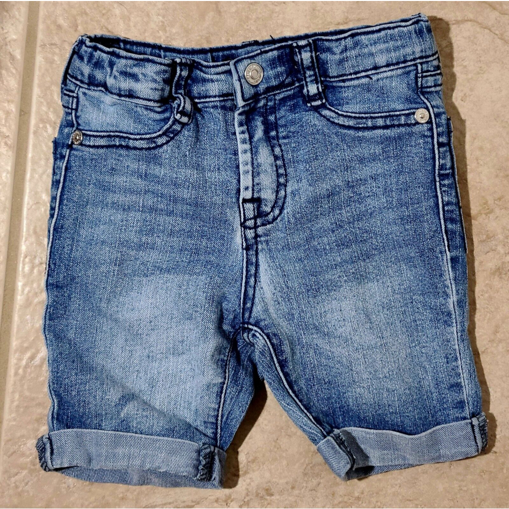 CUTE 7 For All Mankind Denim Bermuda Length Jeans Shorts 2T